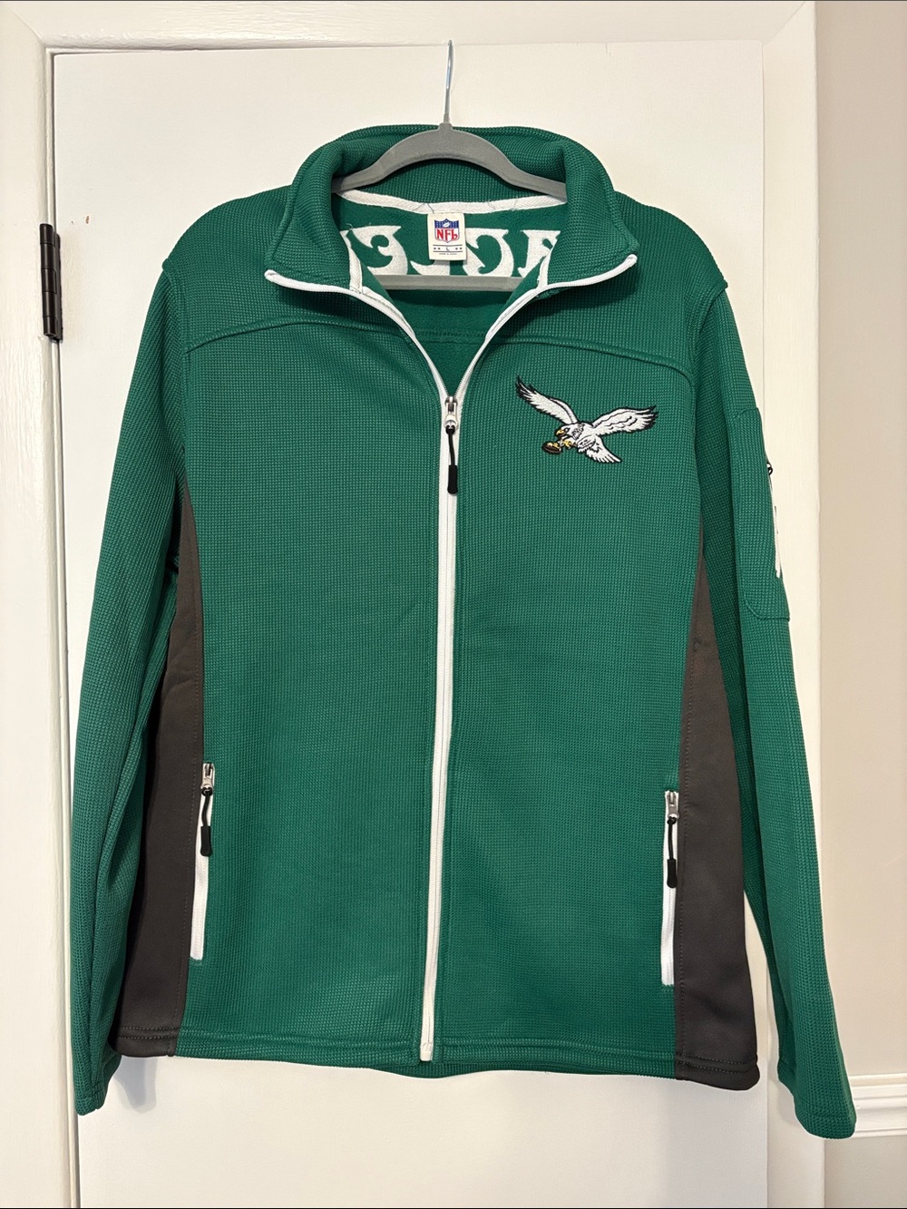 NFL Philadelphia Eagles Kelly Green Full-Zip Jacket